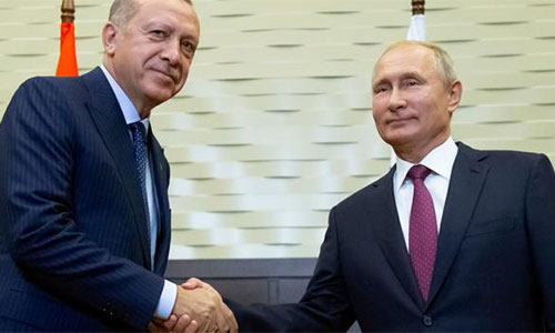 Putin y Erdogan Rusia y Turquía consiguen “aplazar” la gran ofensiva sobre Idlib